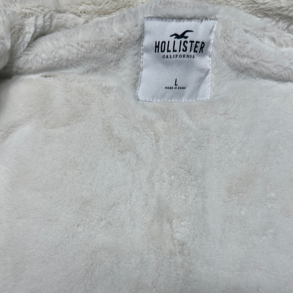 Hollister Burgundy Zip-Up Hoodie - Picture 7 of 11